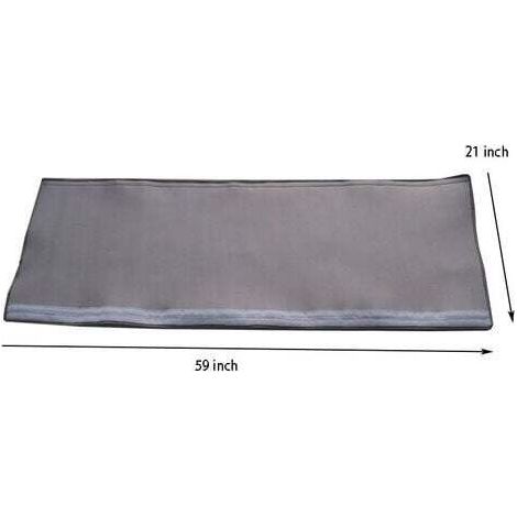 Cache-tuyau isolé pour climatiseur portable 59 x 21 pouces – Protection contre la poussière – Installation rapide sans outils – 59 x 21 pouces (1/3)