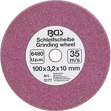 Disco abrasivo  per 3180  Ø 100 x 3,2 x 10 mm (1/4)