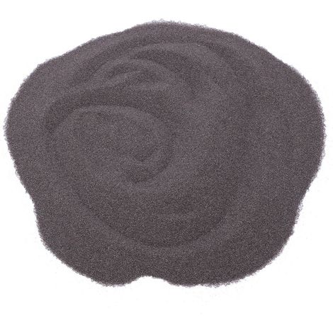 1 kg d'oxyde d'aluminium brun corindon 24 grains, média abrasif pour pistolet et cabine de sablage (1/5)