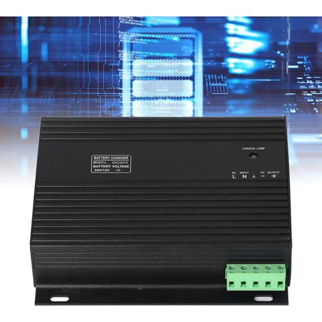 Chargeur de batterie pour groupe électrogène diesel, chargeur de maintien de charge intelligent, universel 12 V/24 V, 160-250 V, CH2804, 4 A (1/5)