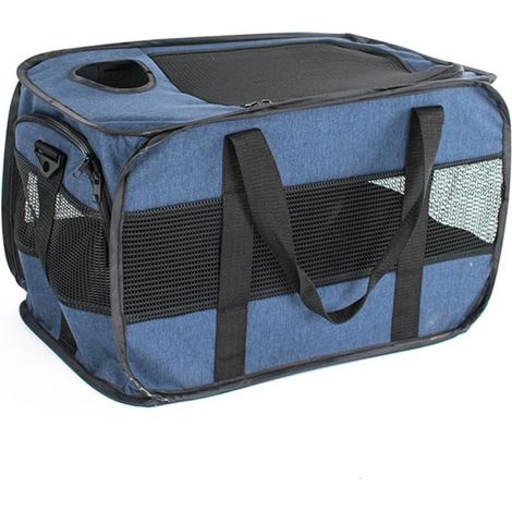 de Transport Pliable pour Chat Voiture Portable pour Animaux Extérieur avec (1/5)