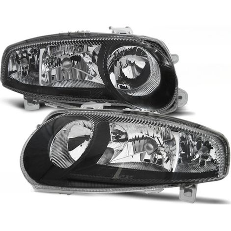Paire de feux phares Alfa Romeo 147 de 2001 a 2004 design noir-27360950 (1/2)