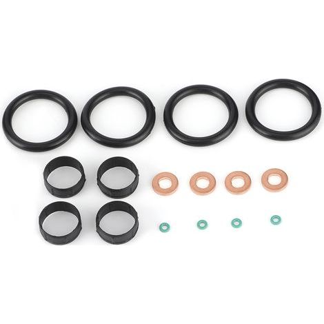 Injecteur de carburant Set Set Washer Oring Remplacement 198196 Fit pour Citroen Nemo Xsara C1 C2 C3. (1/5)
