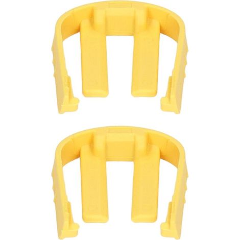 2Pcs Connecteurs Rapides de Clip C, Clip C de Remplacement de Déclencheur de Nettoyeur Haute Pression pour Karcher K2 K3 K7 Déclencheur de Nettoyeur Haute Pression de Voiture(Jaune)