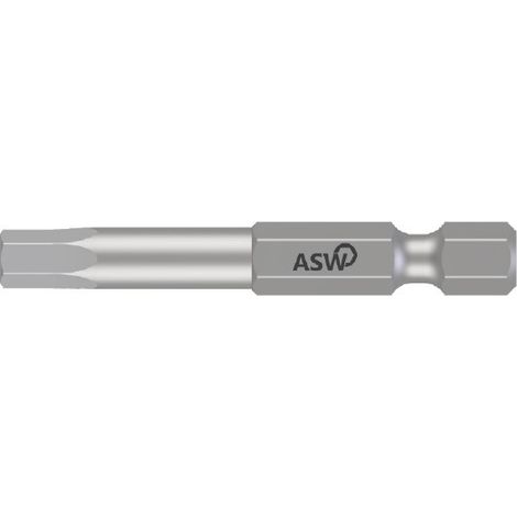 ASW - PUNTAS HEXAGONALES LARGAS HEX. 2,0 x 50 mm. TORSION