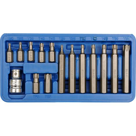 Chiavi Torx speciali T20-T55, set da 15 / 66580 / VOREL