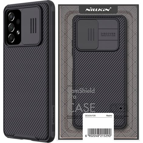 Nillkin CamShield Pro Schutzhülle für die Kamera des Samsung Galaxy A73, schwarz (1/5)