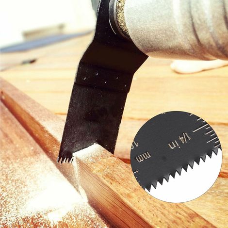 Set mit 35 Mehrzweck-Sägeblättern, universelles Mehrzweck-Oszillationssägeblatt, Sägeblatt für Renovierungs- und Schneidwerkzeuge (1/5)