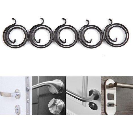 5 ressorts de rechange pour poignée de porte, loquet ou ressort de torsion interne (1/4)