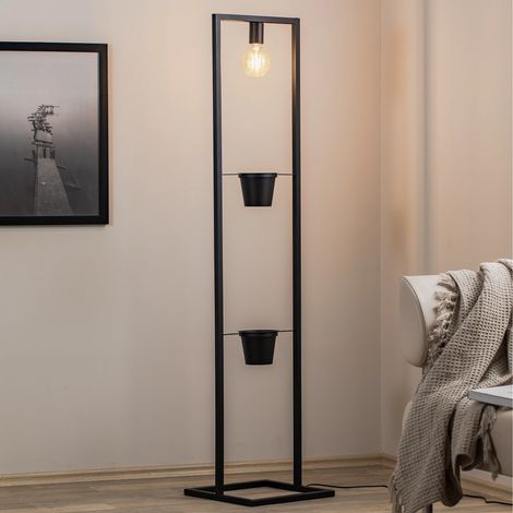 [GEBRAUCHT] Envostar Hyazinth Stehleuchte Stehlampe Standleuchte Leuchte Mit 2 Blumentöpfen B-Ware