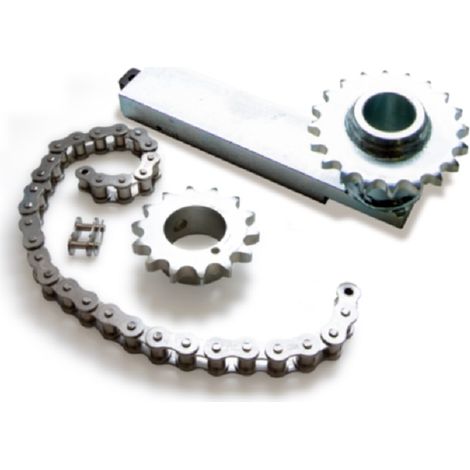 Accessoire pour ouverture à 360° avec pignon et chaîne pour HLBOXC.