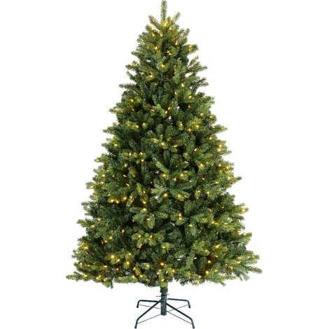 Albero di pino con luci 210x137 cm