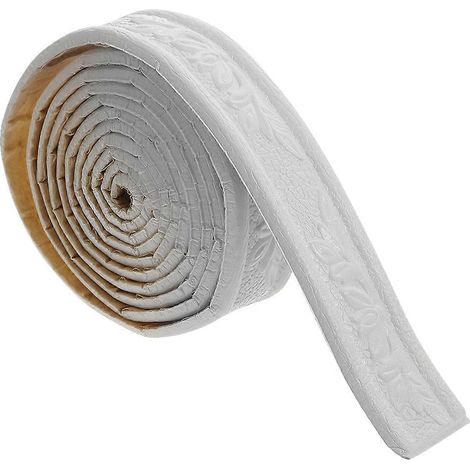 1 rouleau de bordure de papier peint, plinthe, bordure en mousse, bande de finition autocollante (1/5)