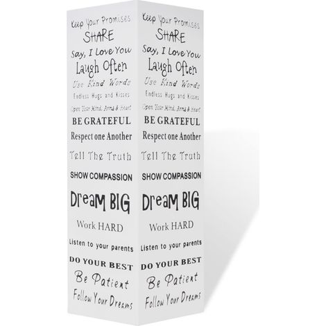 Blanc Carré Porte-parapluie Stockage pour cannes bâtons Acier 48,5 cm