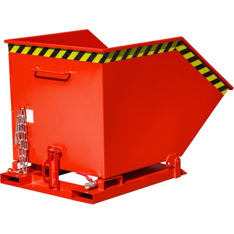 Bauer Südlohn Benne basculante à copeaux SKK 600, laquée, rouge feu (1/2)