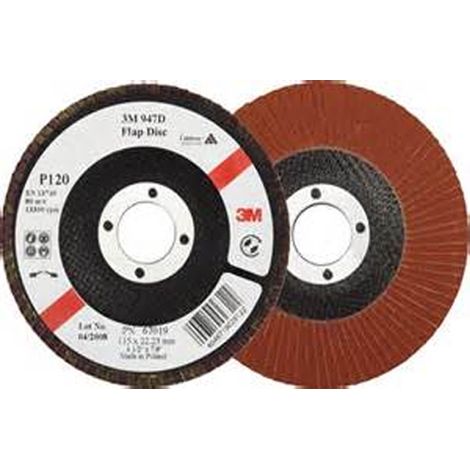3M - Disco abrasivo lamellare 769F, platorello in fibra di vetro