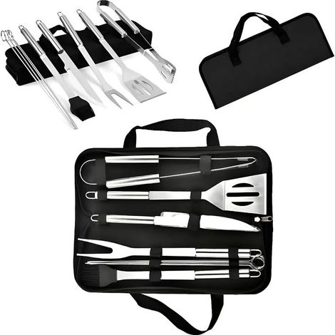 Grillgeschirr-Set aus Edelstahl (1/5)