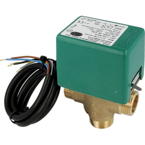 MUT Vanne de zone 3 voies solaire 1'' FM avec microrupteur auxiliaire