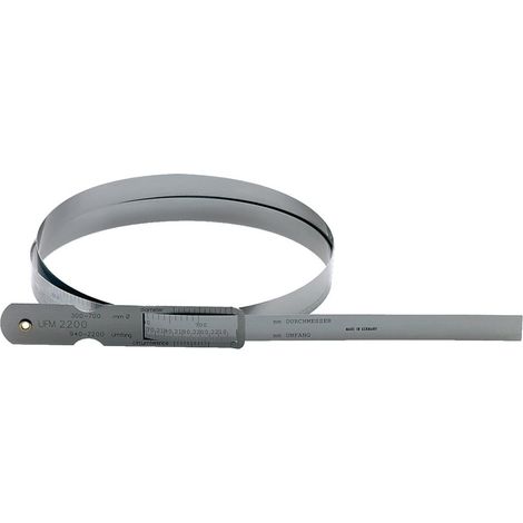 Helios Preisser Spezialumfangbandmaß Pimeter 300-700 mm