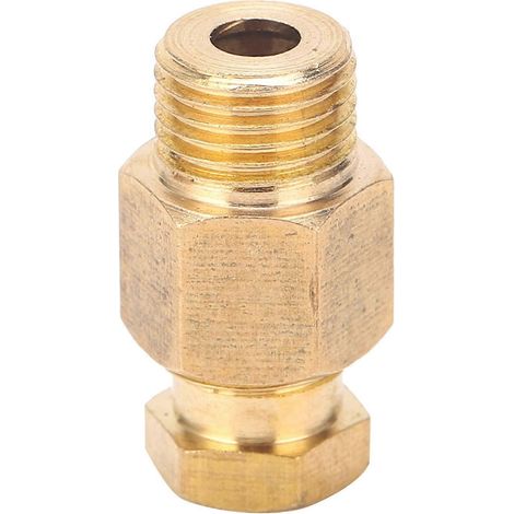 Ölrohr-Winkelstück, Messing, gerader Blockverbinder, Adapter für Rohrverbindungen PD610