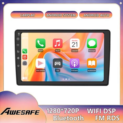AWESAFE Autoradio Android 13 per Citroën C5 (2008-2017) 2GB+32GB 10'' Schermo Touch CarPlay Android Auto Bluetooth WiFi RDS (1/5)