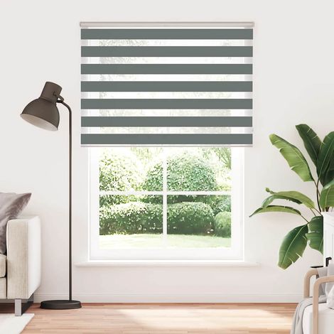 Maison Exclusive - Tenda a Rullo Zebra Larghezza Tessuto 150,9 cm Poliestere