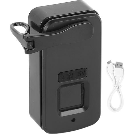 Valise Serrure Empreinte Digitale Antivol Zippée Portable Intelligente Verrouillage Sécurité pour Sac à Dos Bagage (1/5)