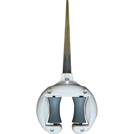 Filiyano – Support de tuyau d'arrosage avec piquet, installation facile, protection et réduction pour tuyau de jardin (1/5)
