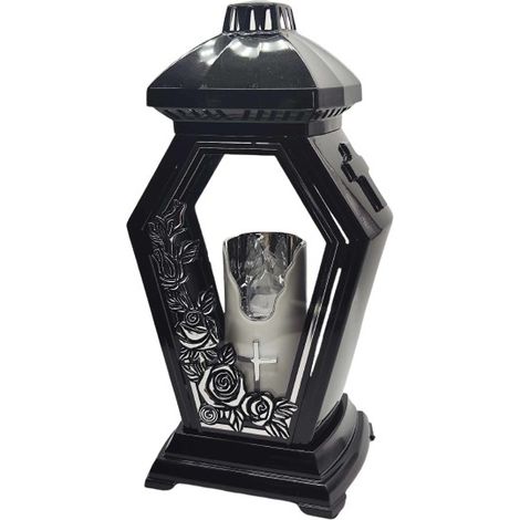 LAMPION L-20 + CORNICE ARGENTO ROSA / NERO / 1 PEZZO (1/4)
