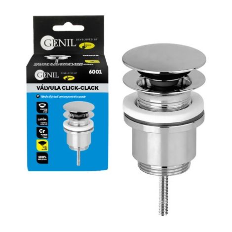 Robinet clic-clac universel à grand bouchon - 1 1/4", GENIL. (1/5)