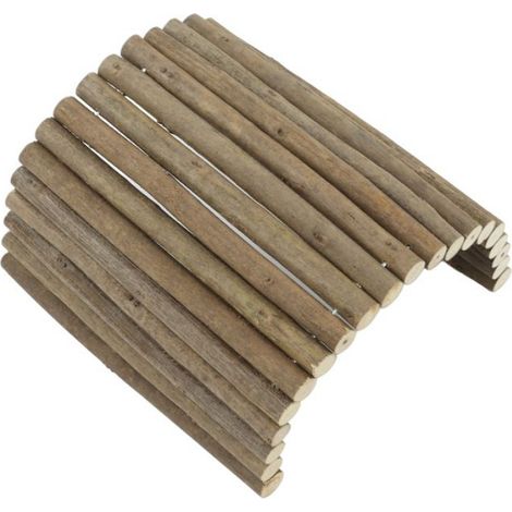 Tunnel de hamster en bois Tunnel en bois pour Hamster, pont pliable pour animalerie jouet 20 cm X 30 cm / 7,9 X 11,8 pouces (1/4)