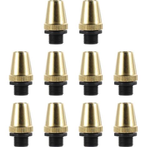 Bardusch A 10 Pièces Boucle De Fil De Lustre Corde Clips De Lustre De Plafond Câble De Lumière Suspendu Presse-étoupe Anti-traction Accessoires De Presse-étoupe Connecteur Pc Phoque (1/5)