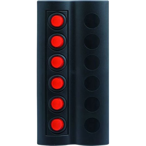 Panel eléctrico oem-marine 6 interruptores LED 12V (1/2)