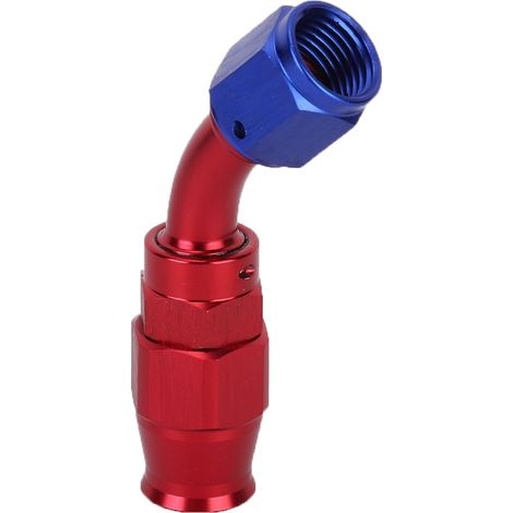 Schwenkbarer Kraftstoffölanschluss, Schwenkbarer Ölkühlölanschluss für AN6-Schlauchanschluss, Kraftstoffadapter (45°) (1/5)