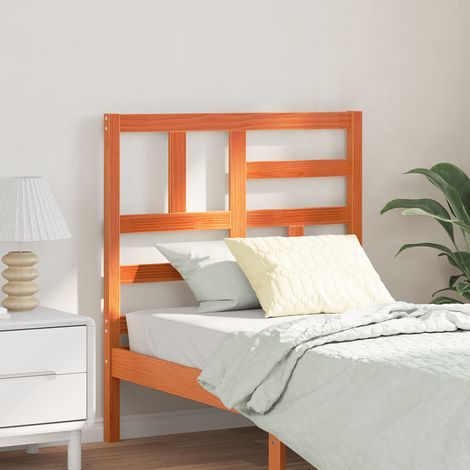 Cabecera de Cama con cabecera Marrón cera 105.5 x 4 x 104 cm vidaXL (1/5)