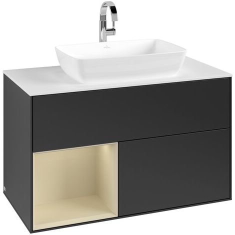 Villeroy & Boch F771HJPD Meuble sous-lavabo Finion F77 (1/3)