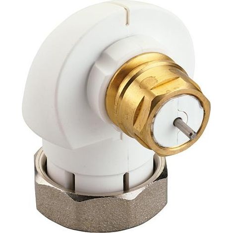 Danfoss – Adaptateur coude M30x1,5 pour tête thermostatique RAW – Raccords en laiton – Compatible avec toutes les têtes thermostatiques