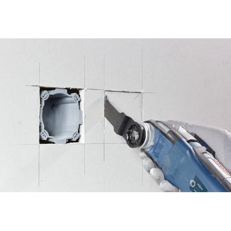 Bosch 1x Hoja segmentada ACZ 85 EC (para Madera blanda, Ø 85 mm, Professional Accesorios Multiherramienta)