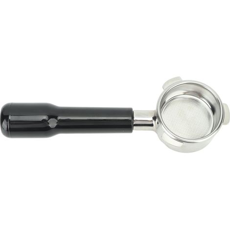 Porte-filtre sans fond en acier inoxydable, 54mm, 3 oreilles, adapté à la série Breville 8, type C2, en plastique noir