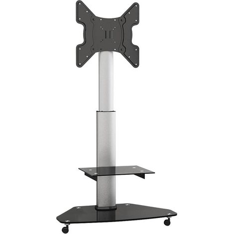 My Wall HP1CL Chariot TV télescopique, réglable en hauteur 81,3 cm (32) - 139,7 cm (55) inclinable + pivotant (1/2)