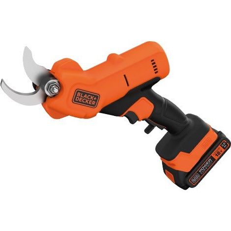 Forbici da pota a batteria 18 Volt per taglio rami BCPP 18 D1 Black and Decker