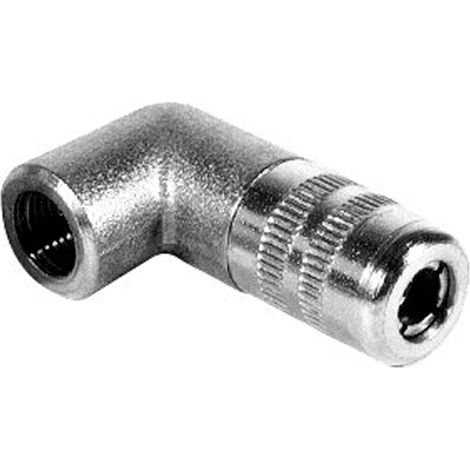 TESTINA INGRASSATORI 4 GRIFFE 90° REGOLABILE PER INGRASSATORI IDRAULICI BONEZZI