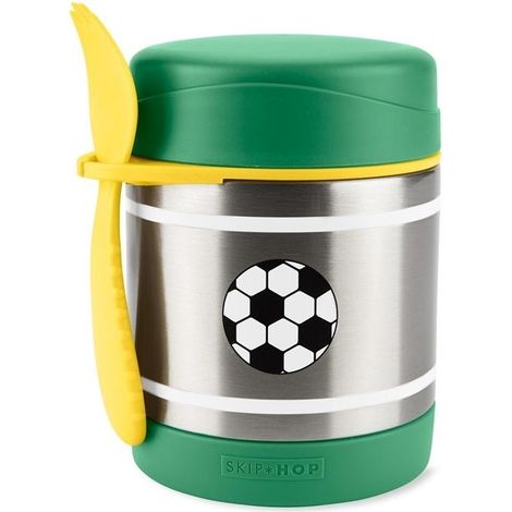 Thermoskanne für Kinder, Fußballmotiv, 325 ml