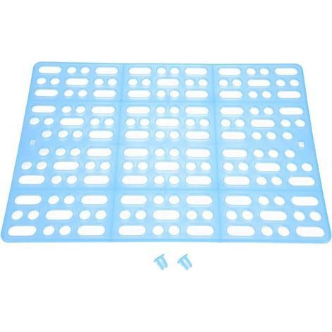 1 Tapis De Cage Plastique 34,5x25cm Antidérapant Pour Lapin Cochon D'Inde Hamster (1/5)