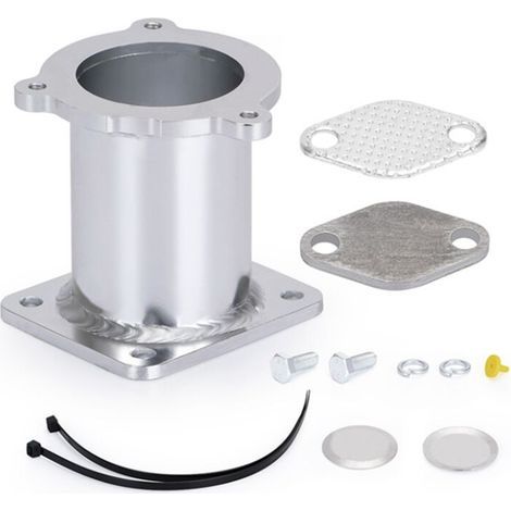 Pour les soupapes de dérivation de kit de suppression EGR en aluminium, compatibles avec les modèles BMW Série 5 E60, E61, E61N, 520i, 525d, 530d et 535d (kit de suppression VR-EGR08). (1/4)