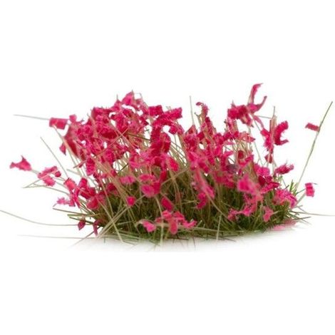 Gamers Grass Fleurs roses (6 mm), forme : sauvage.