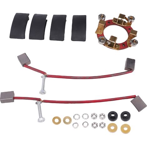 103953301 Kit di riparazione della spazzola del generatore di avviamento con piastra di ricambio per carrelli da golf a benzina dal 2010 in poi