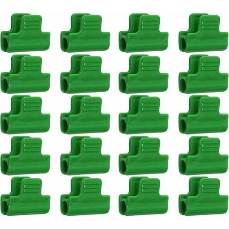 Clip of serreAccessoire for shelter of garden 20 pieces（green） (1/5)