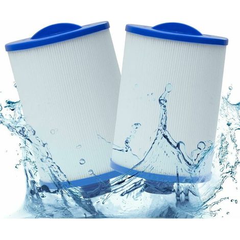 Lot de 2 Cartouche pour Filtre à Jacuzzi, pour Spa, Unicel 6CH 940, Pleatco PWW50P3, Waterway Front Access Skimmer et Filbur FC 0359 (1/5)