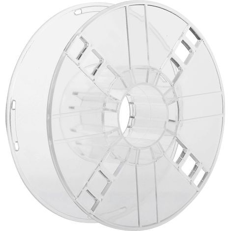 1-kg-Spule 3D-Druckerfilament, transparent und hohl. – 20 x 20 cm – Transparente Farbe (1/4)